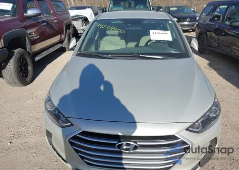 2017 Hyundai Elantra Se из США, поврежденный, VIN 5NPD84LF9HH078227